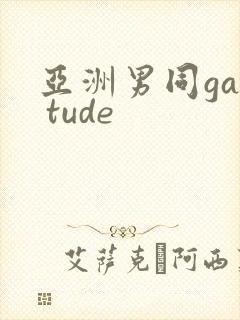 亚洲男同gay tude封面