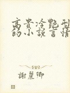 高贵冷艳型女主的小说言情