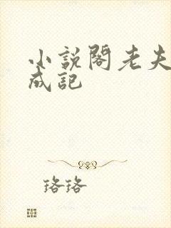 小说阁老夫人养成记