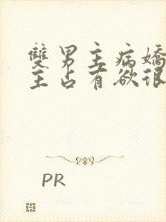 双男主病娇文男主占有欲很强