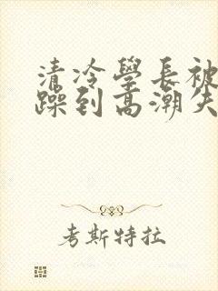 清冷学长被爆c躁到高潮失禁漫