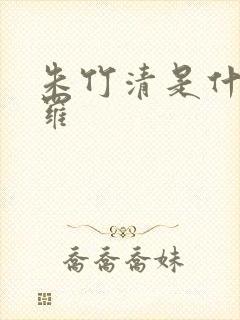 朱竹清是什么斗罗