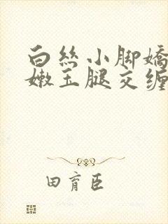 白丝小脚娇喘粉嫩玉腿交缠欢爱小说