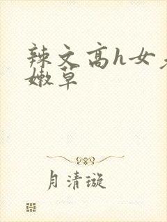 辣文高h女老牛嫩草封面