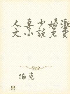 人妻少妇激情辣文小说免费阅读