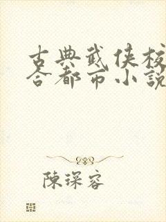 古典武侠校园综合都市小说封面