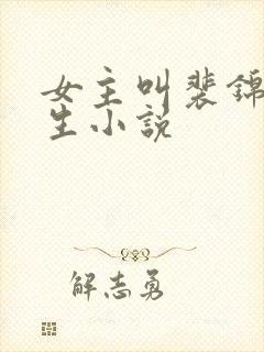 女主叫裴锦的重生小说