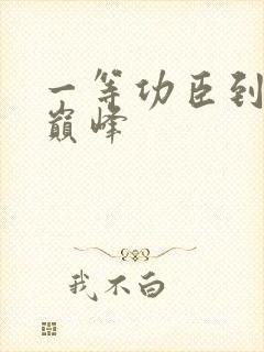 一等功臣到权力巅峰