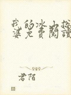 我的冰山总裁老婆免费阅读