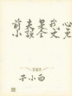 前夫是我心头恨小说全文免费阅读