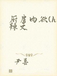 厨房肉欲(h)辣文