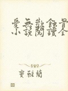 爱无欢蚀骨惊情小说阅读全部