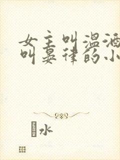 女主叫温酒男主叫晏律的小说