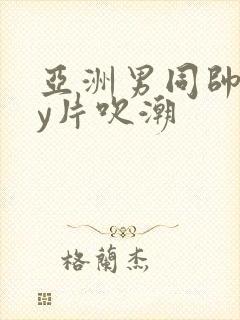 亚洲男同帅gay片吹潮