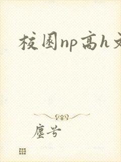 校园np高h文