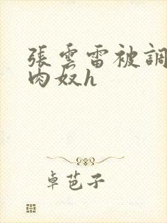 张云雷被调教成肉奴h