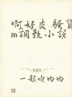 啊好爽 骚货sm调教小说