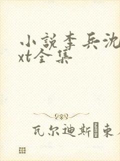 小说李兵沈思txt全集封面