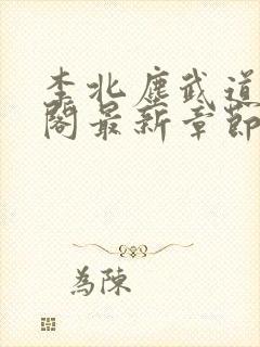 李北尘武道笔趣阁最新章节更新封面