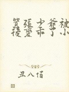 嚣张少爷被欺负后变乖了小说