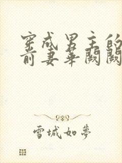 穿成男主的炮灰前妻华阙阙结局