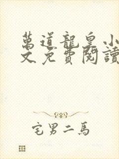 万道龙皇小说全文免费阅读无弹窗封面