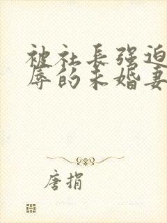 被社长强迫后屈辱的未婚妻封面