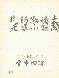 我的傲娇大小姐老婆小说阅读全文