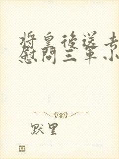 将皇后送去军营慰问三军小说封面