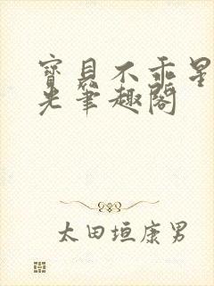 宝贝不乖星辰之光笔趣阁封面