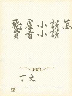 飞卢小说怎么免费看小说封面