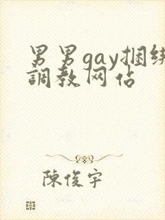 男男gay捆绑调教网站
