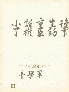 小说重生后我成了权臣的掌中娇免费阅读免费封面