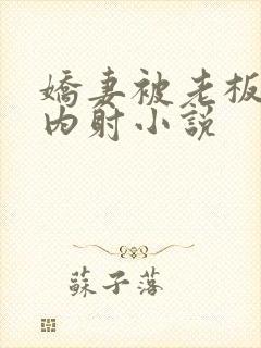 娇妻被老板蹂躏内射小说