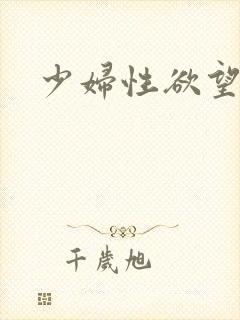 少妇性欲望小说封面