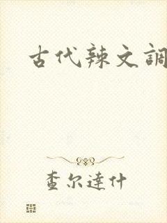 古代辣文调教