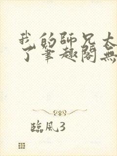 我的师兄太稳健了笔趣阁无弹窗