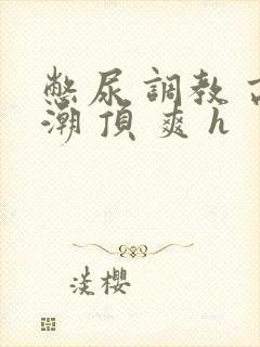 憋尿 调教 高潮 顶 爽 h