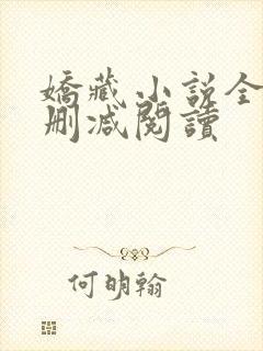 娇藏小说全文无删减阅读