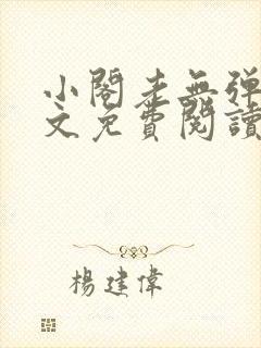 小阁老无弹窗全文免费阅读笔趣阁