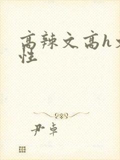 高辣文高h文双性封面