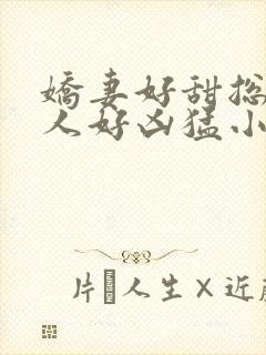 娇妻好甜总裁大人好凶猛小说