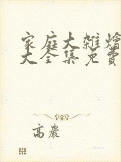 家庭大杂烩经典大全集免费阅读