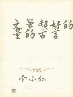 文笔超好的高质量的古言