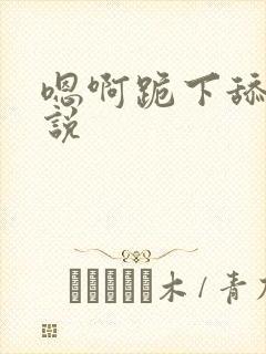 嗯啊跪下舔啊小说