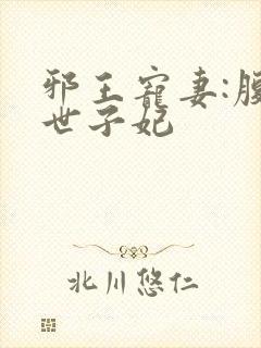 邪王宠妻:腹黑世子妃