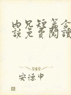 内兄短篇合集小说免费阅读