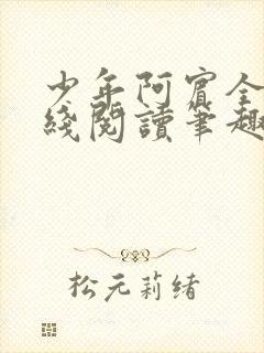 少年阿宾全文在线阅读笔趣阁