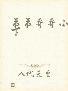 弟弟哥哥小说年下