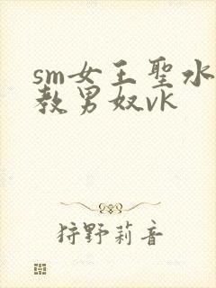 sm女王圣水调教男奴vk封面